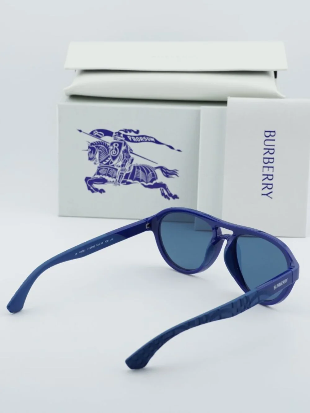Burberry Kids JB4005U 412980 Aviator Sunglasses - Blue